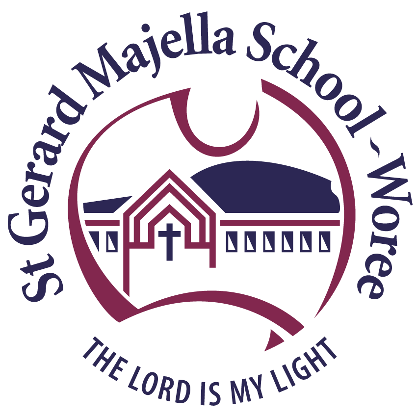 Logo & Motto St Gerard Majella School, Woree